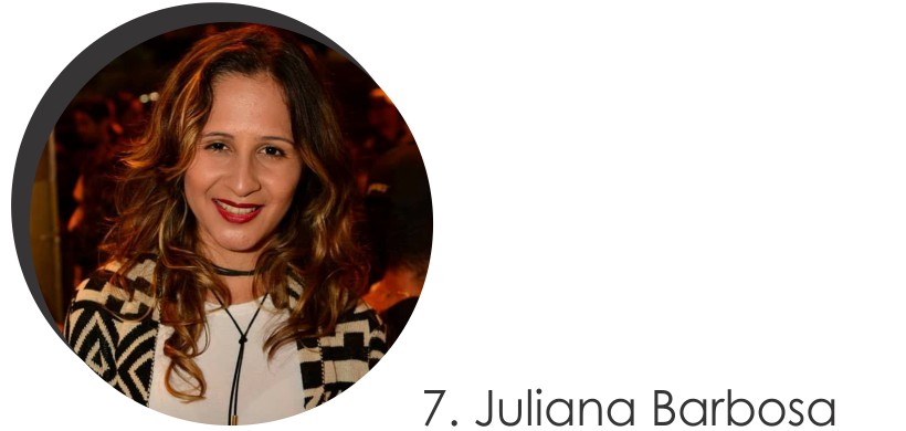 Juliana Barbosa Colaboradora do mês de Junho 2017 do STYLING TIP